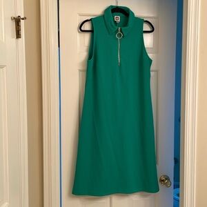 Size 10 Jade Green Anne Klein sleeveless dress